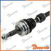 Demi-Arbre de Transmission gauche pour TOYOTA | NPW-TY-151, 7669